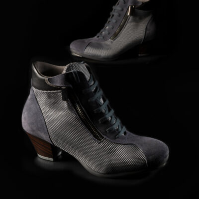 botin baile Flamenco hybrid petra antracita