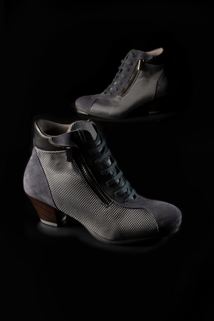 botin baile Flamenco hybrid petra antracita