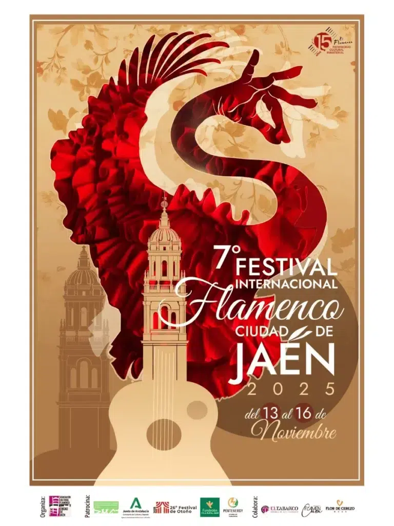 cartel 7 festival flamenco de Jaen