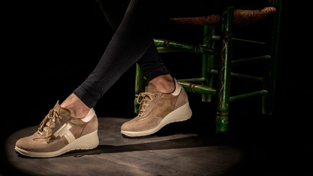 Zapatilla baile flamenco tran tran comoda